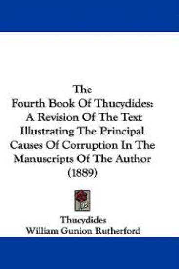The Fourth Book of Thucydides