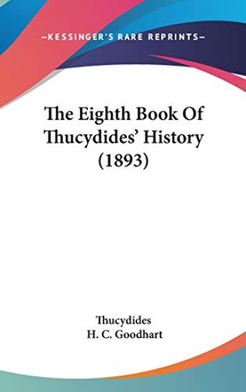 The Eighth Book of Thucydides' History
