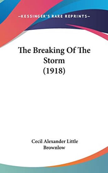 The Breaking of the Storm