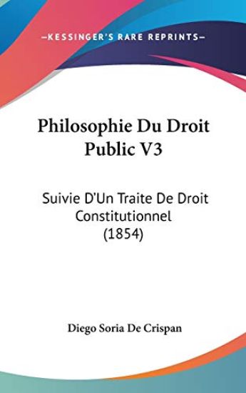 Philosophie Du Droit Public