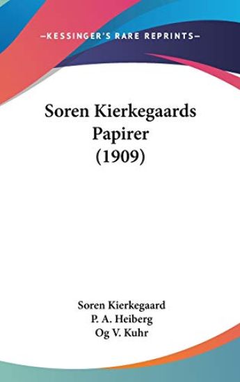 Soren Kierkegaards Papirer