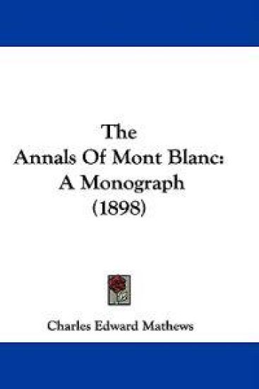 The Annals of Mont Blanc