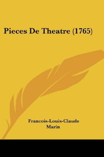 Pieces de Theatre (1765)