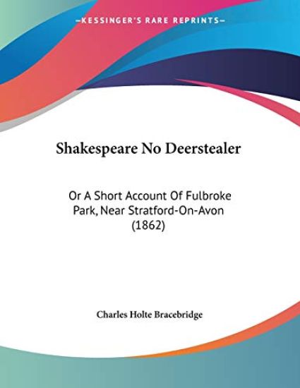 Shakespeare No Deerstealer