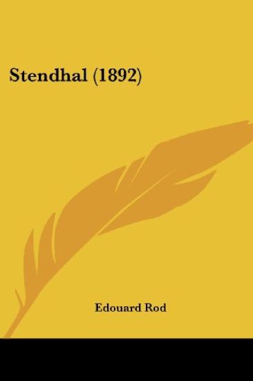 Stendhal (1892)