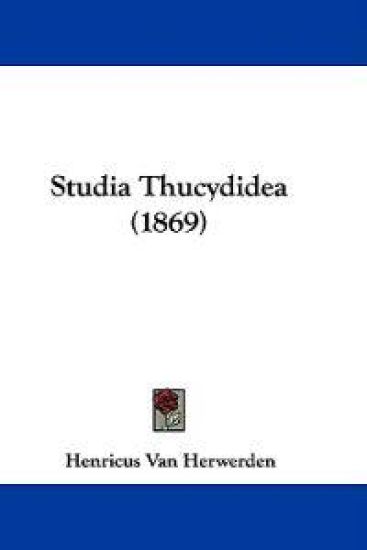 Studia Thucydidea (1869)