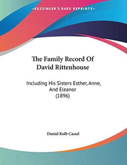 The Family Record Of David Rittenhouse