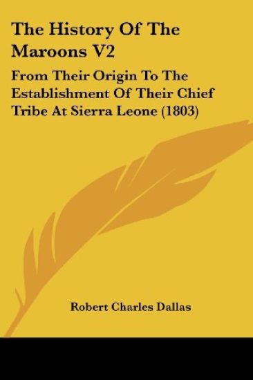 The History of the Maroons
