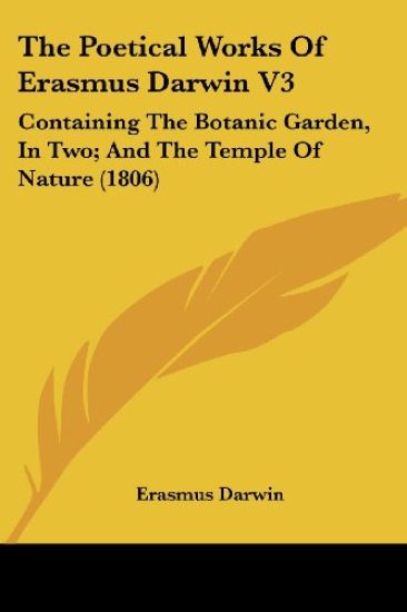 The Poetical Works Of Erasmus Darwin V3