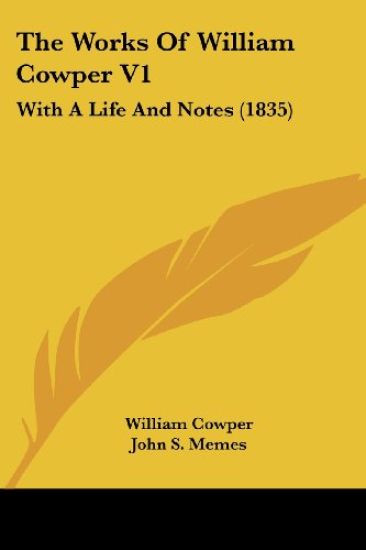 The Works Of William Cowper V1
