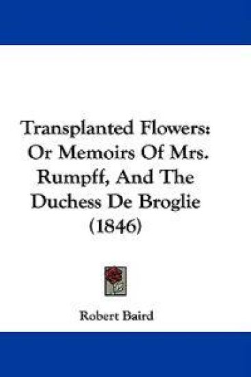 Transplanted Flowers