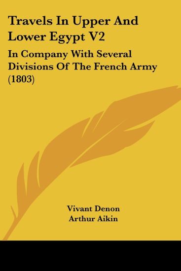 Travels In Upper And Lower Egypt V2