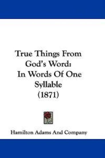 True Things From God's Word