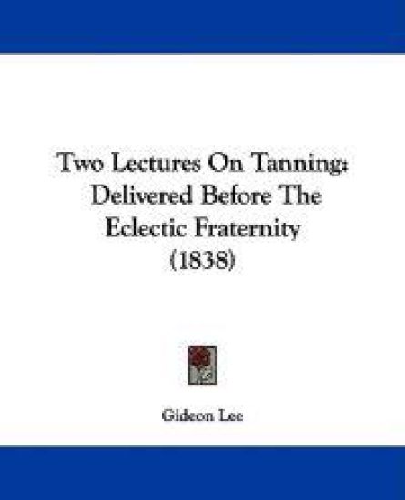Two Lectures On Tanning