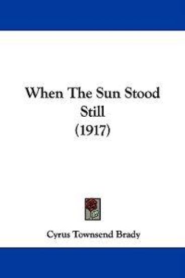 When the Sun Stood Still