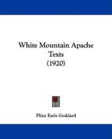 White Mountain Apache Texts