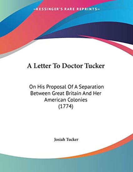 A Letter to Doctor Tucker