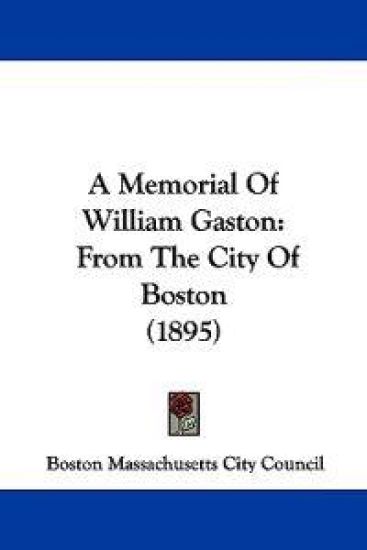 A Memorial of William Gaston