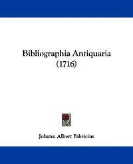 Bibliographia Antiquaria