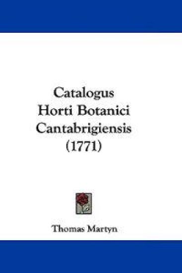 Catalogus Horti Botanici Cantabrigiensis