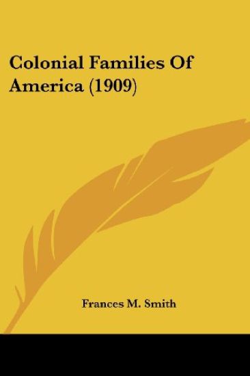 Colonial Families of America