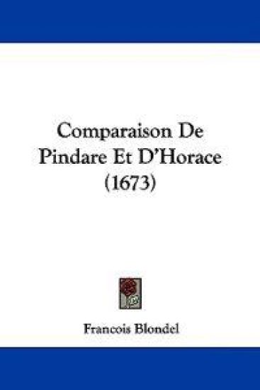 Comparaison De Pindare Et D'horace