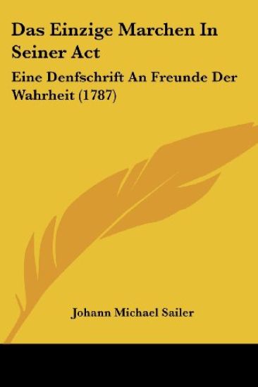 Das Einzige Marchen In Seiner Act
