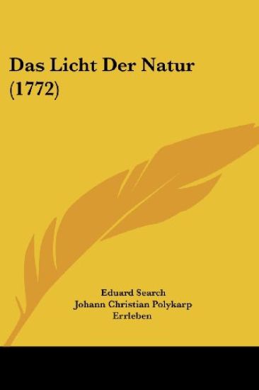 Das Licht Der Natur (1772)