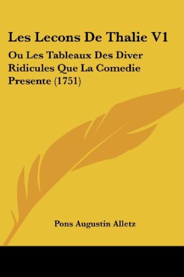 Les Lecons De Thalie V1