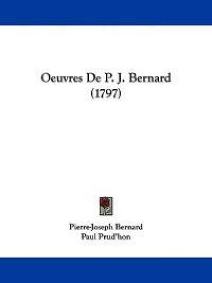 Oeuvres De P. J. Bernard (1797)