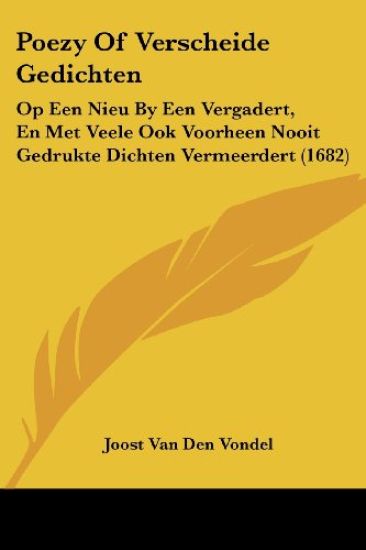 Poezy Of Verscheide Gedichten