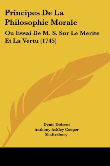 Principes De La Philosophie Morale
