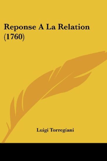 Reponse A La Relation (1760)