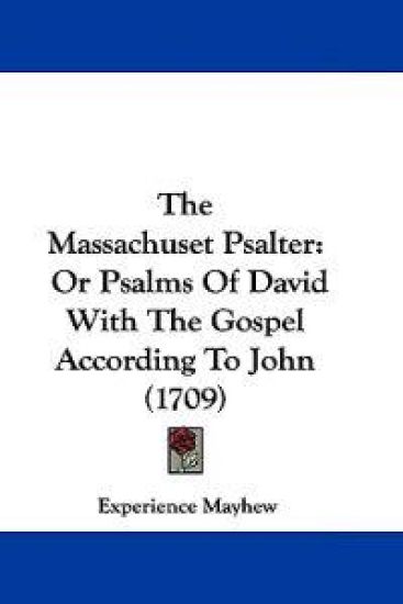 The Massachuset Psalter