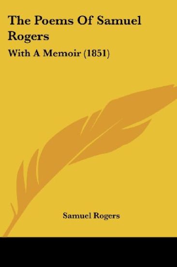 The Poems Of Samuel Rogers