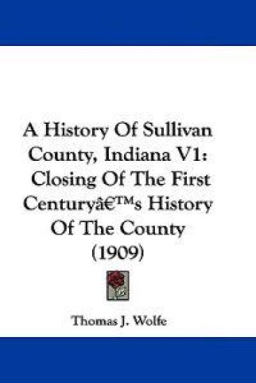 A History of Sullivan County, Indiana