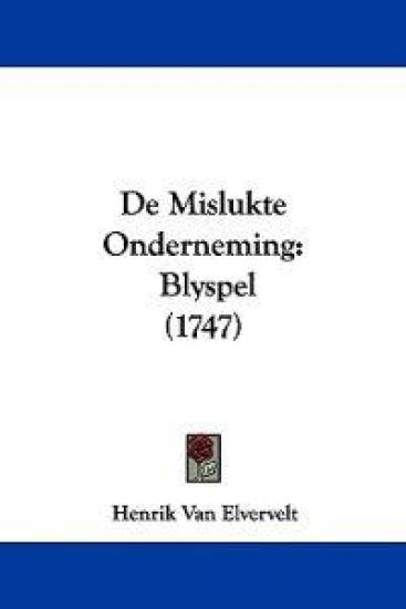 De Mislukte Onderneming