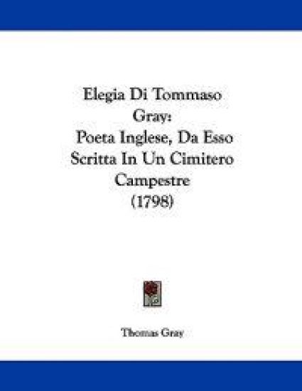 Elegia Di Tommaso Gray