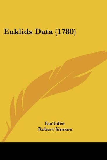 Euklids Data (1780)