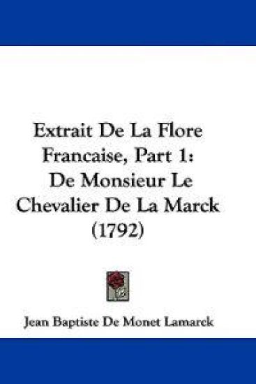 Extrait De La Flore Francaise, Part 1