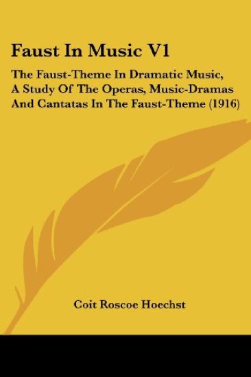 Faust In Music V1