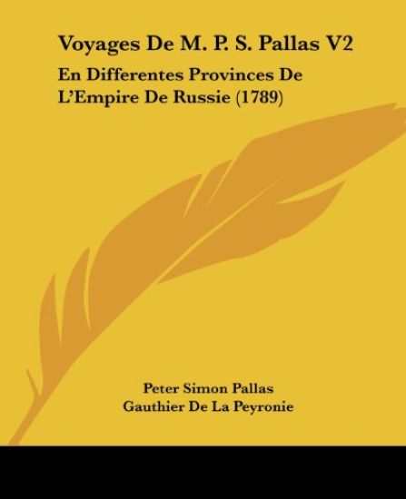Voyages De M. P. S. Pallas V2