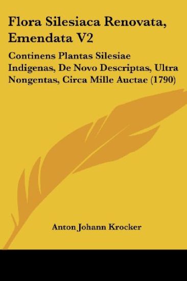 Flora Silesiaca Renovata, Emendata V2