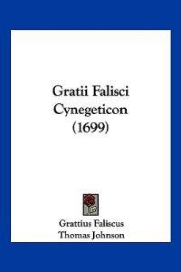 Gratii Falisci Cynegeticon (1699)