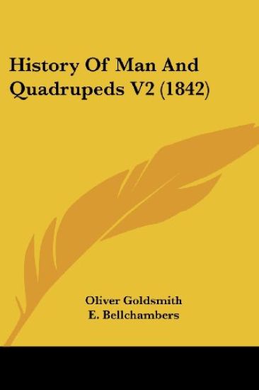 History Of Man And Quadrupeds V2 (1842)
