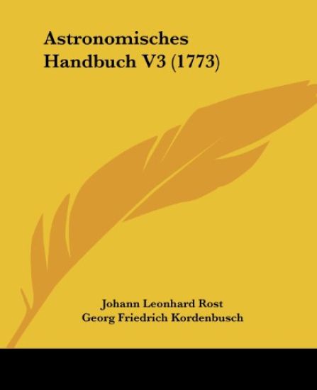 Astronomisches Handbuch
