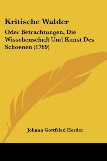 Herder, J: Kritische Walder