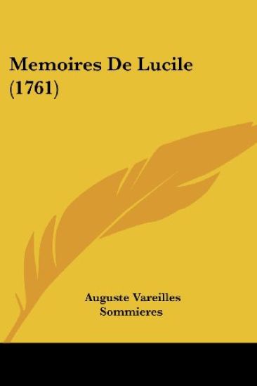 Memoires De Lucile (1761)