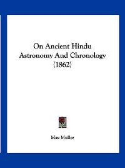 On Ancient Hindu Astronomy And Chronology (1862)