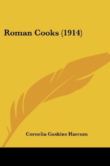 Roman Cooks (1914)